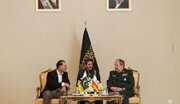دیدار سرپرست وزارت دفاع با عاصم منیر/ ابن رضا تبعات نقض آتش بس از جانب آمریکا را تشریح کرد